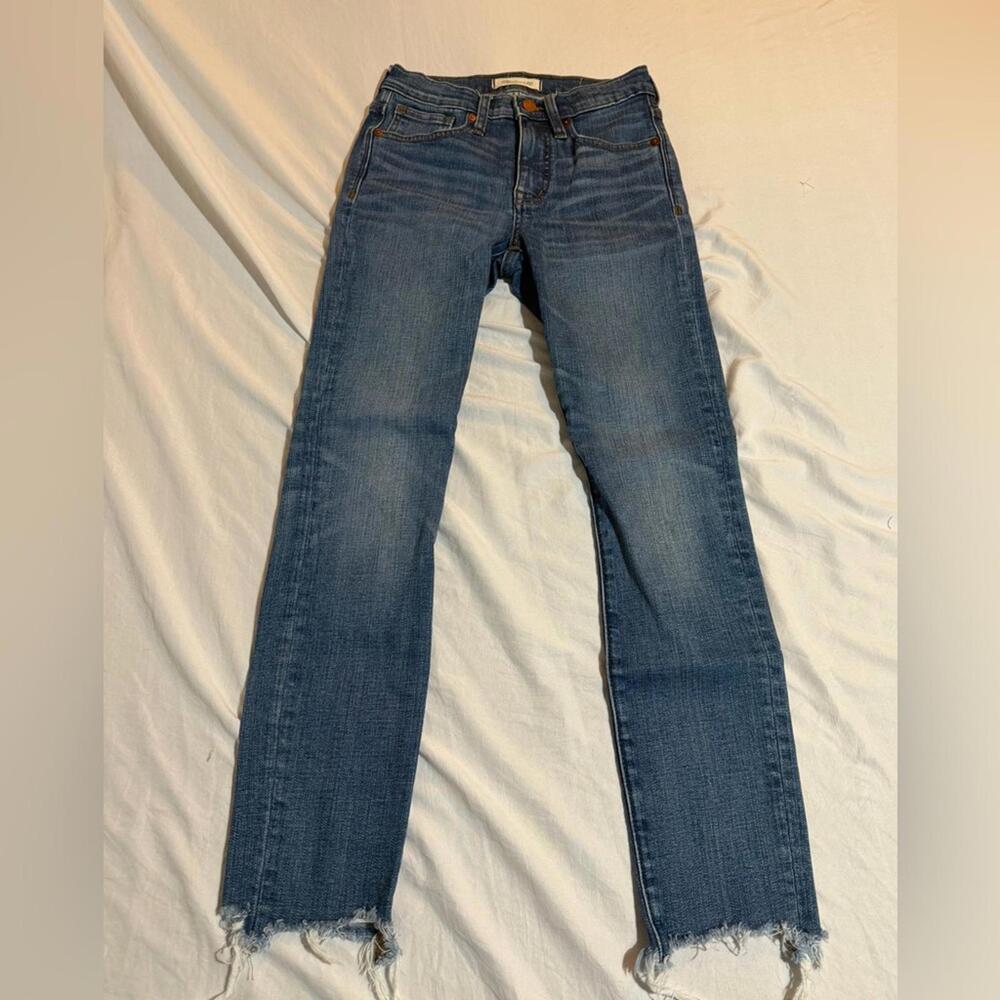 Madewell Women's 9" High Rise‎ Skinny Crop Jeans Size 24